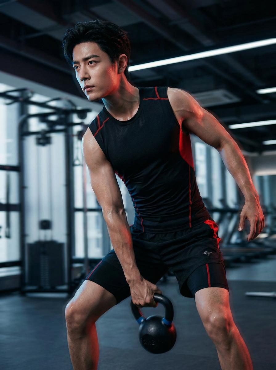 萝莉王一博运动视频